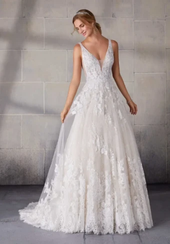 Morilee Suzanne ~ 2142 (Unlined) #2 Ivory/Champagne thumbnail