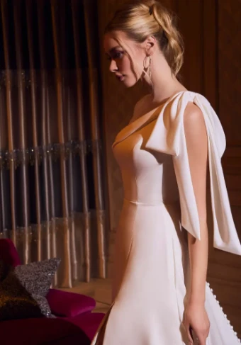 Morilee Tiernan ~ 15071 #2 Ivory Only thumbnail