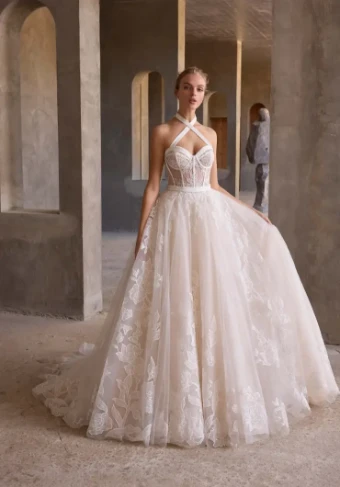 Morilee Myra ~ 2956 #7 Ivory/Honey thumbnail