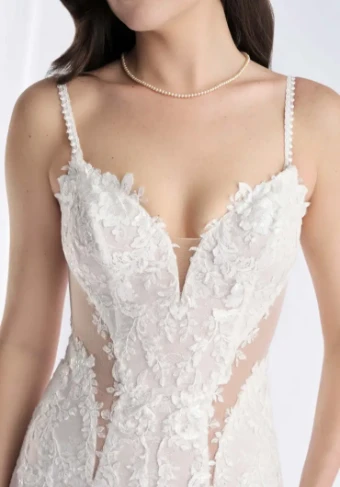 Morilee Nel ~ 2994 #2 Ivory/Honey thumbnail