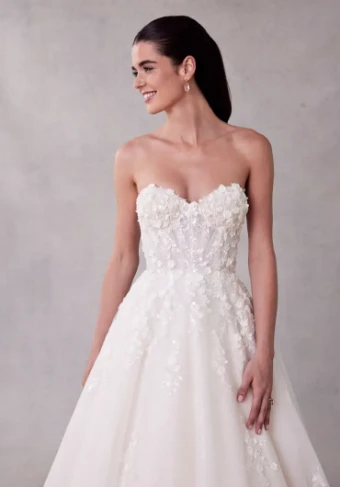 Julietta by Morilee Serendipity ~ 2747 #4 Ivory/Ivory thumbnail