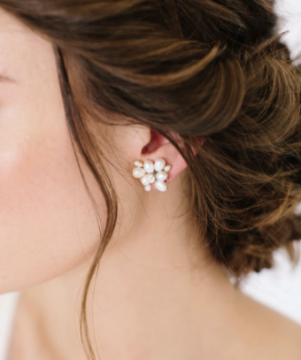 Amanda Judge - Untamed Petals Sublime ~ Earrings #0 default Silver ONLY thumbnail