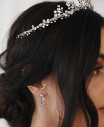 Amanda Judge - Untamed Petals Baha ~ Earrings #2 default Silver thumbnail