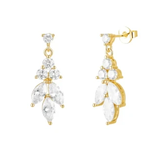 Amanda Judge - Untamed Petals Vania ~ Earrings #2 Silver thumbnail