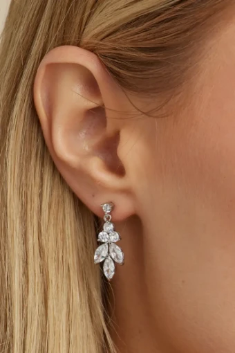 Amanda Judge - Untamed Petals Vania ~ Earrings #4 default Silver thumbnail