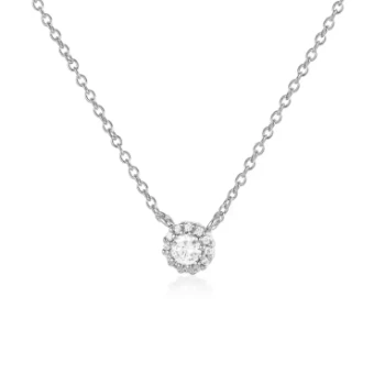 Amanda Judge - Untamed Petals Angel ~ Pendant Necklace #2 Gold thumbnail