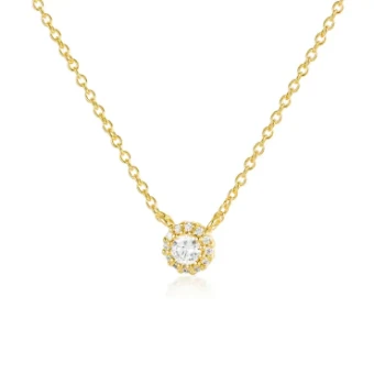 Amanda Judge - Untamed Petals Angel ~ Pendant Necklace #3 default Gold thumbnail