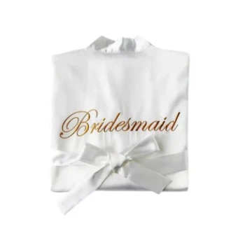 Boomba BOOMBA Bridal Robe #8 White thumbnail