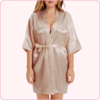 Boomba BOOMBA Bridal Robe #2 White thumbnail