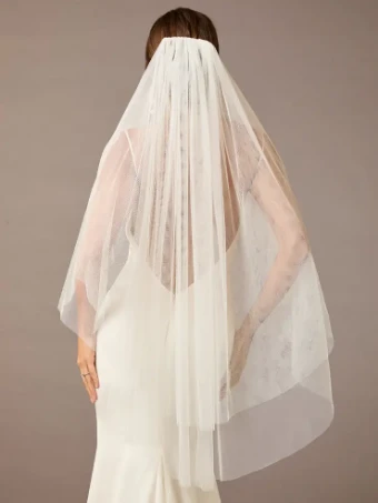 EnVogue Bridal V2103F ~ Veil #1 Ivory thumbnail