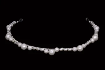 EnVogue Bridal HB2301 ~ Headband #2 default Ivory/Silver thumbnail