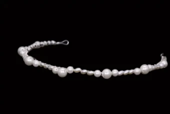 EnVogue Bridal HB2301 ~ Headband #1 Ivory/Silver thumbnail