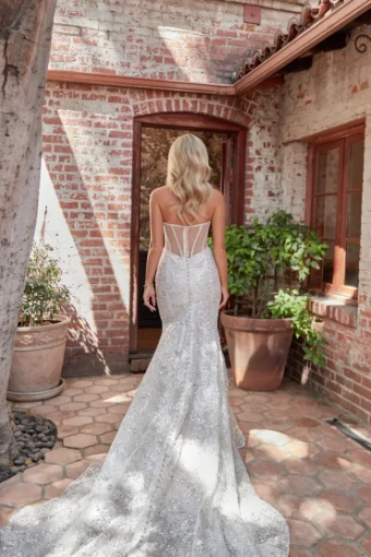 Essense of Australia D4184 #1 Ivory/Silver/Rum thumbnail