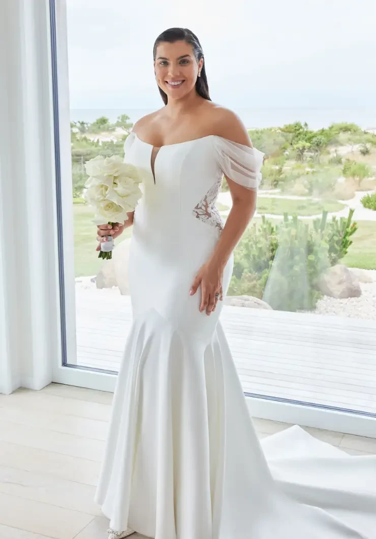 plus size evening dresses dallas Feathered Plus-Size Long Beaded Prom Dress A1229C Silver Nude / 16 main image 0