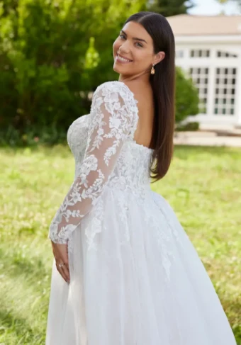 Julietta by Morilee Sola ~ 3462 #2 Ivory thumbnail