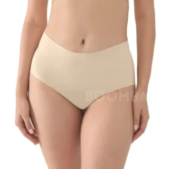 Boomba BOOMBA Mid-Rise Cheeky Underwear #4 Beige thumbnail