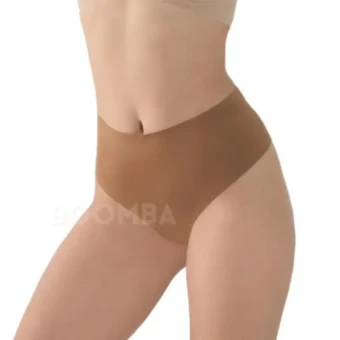 Boomba BOOMBA Mid-Rise Thong Underwear #4 Beige thumbnail