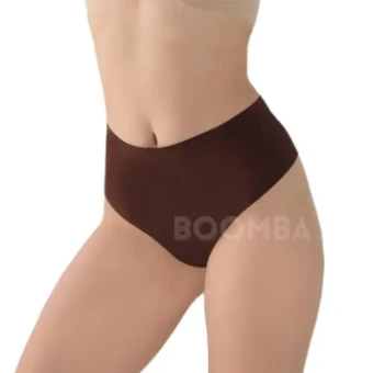 Boomba BOOMBA Mid-Rise Thong Underwear #5 Beige thumbnail