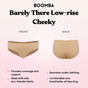 Boomba BOOMBA Low-Rise Cheeky Underwear #0 default Beige thumbnail