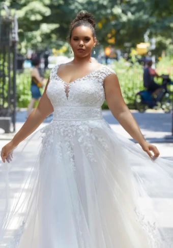 Julietta by Morilee Hadley ~ 3375* #2 default Ivory/Prosecco/Honey thumbnail