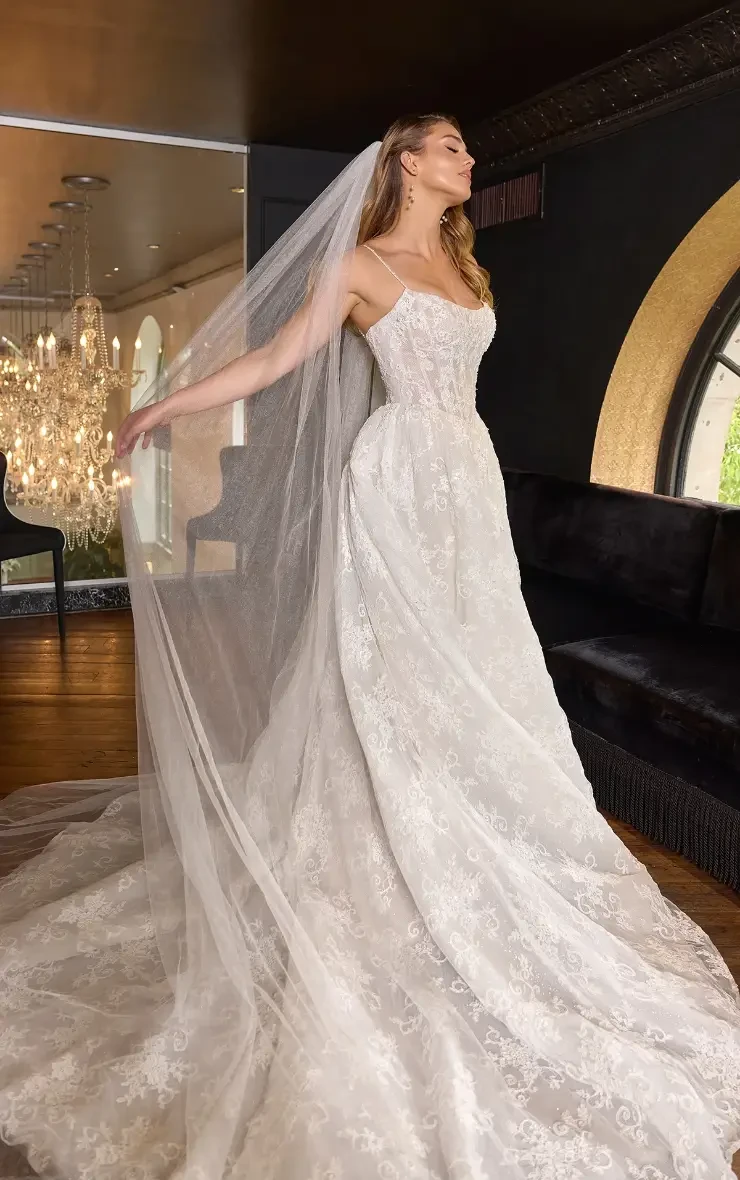 sachin and babi light blue dress jourdansloanechildress walked down the aisle in a custom galialahav gown  she designed herself—a… main image 1