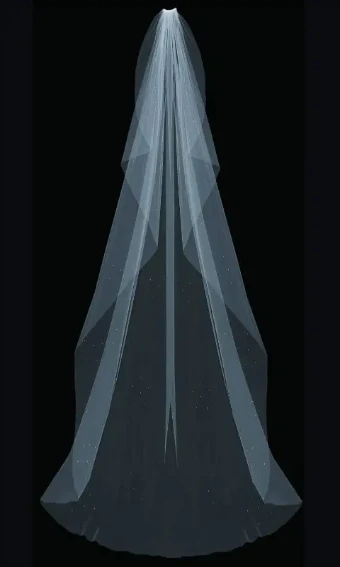 EnVogue Bridal V60WC (enVogue Veil) Cathedral #0 default Ivory thumbnail