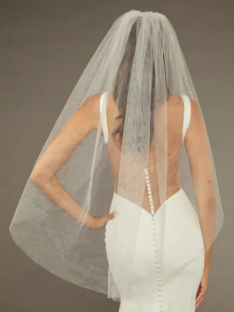 EnVogue Bridal V2085SF (enVouge Veil) Fingertip #2 Ivory thumbnail