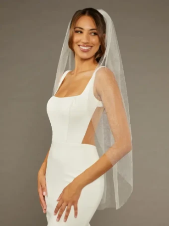 EnVogue Bridal V2085SF (enVouge Veil) Fingertip #0 default Ivory thumbnail