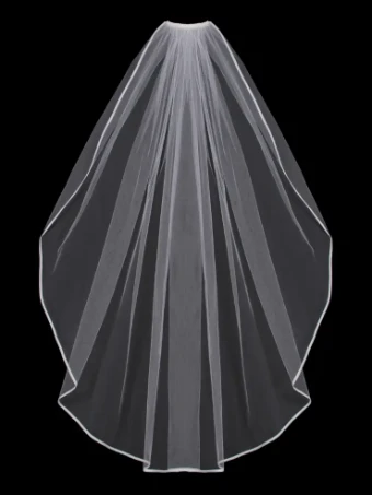 EnVogue Bridal V703SF (enVouge Veil) Fingertip #0 default Ivory thumbnail