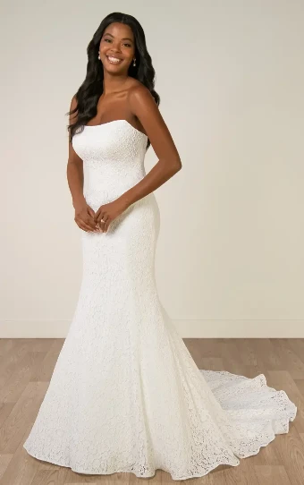 Stella York SY8306 #2 Ivory/Ivory thumbnail