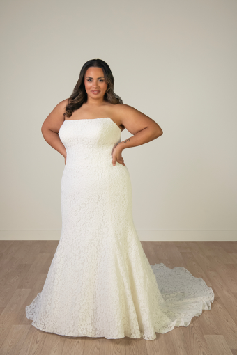 Stella York SY8306 #3 Ivory/Ivory thumbnail