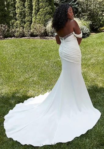 Julietta by Morilee Nicky ~ 3412* (w/Slit) #1 Ivory/Porcelain thumbnail