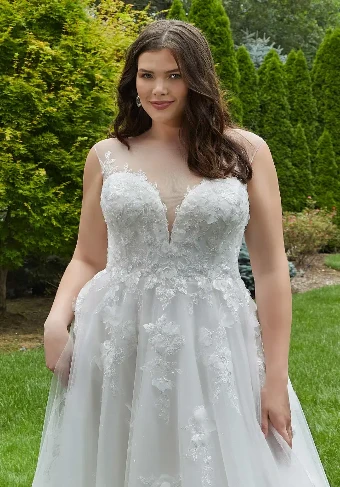 Julietta by Morilee Natalia ~ 3421+* (Lined or Unlined) #3 default Ivory/Porcelain thumbnail