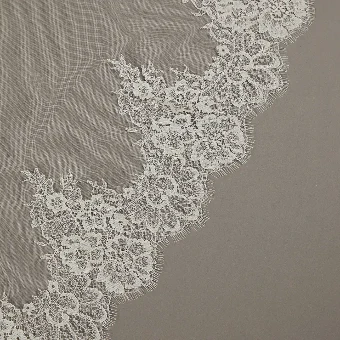 EnVogue Bridal V2496WRC-M (Matilla Veil) Cathedral #1 Ivory thumbnail