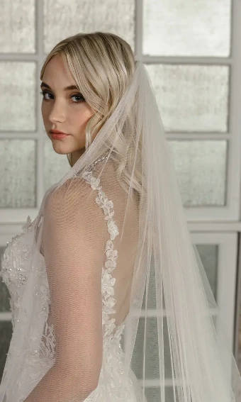 EnVogue Bridal V2103WC (Veil) Cathedral #1 Ivory thumbnail