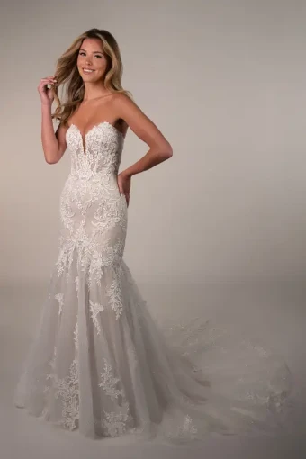 Stella York SY8415 #0 default Ivory/Biscotti thumbnail