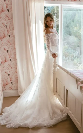 Stella York SY8389 #5 Ivory thumbnail